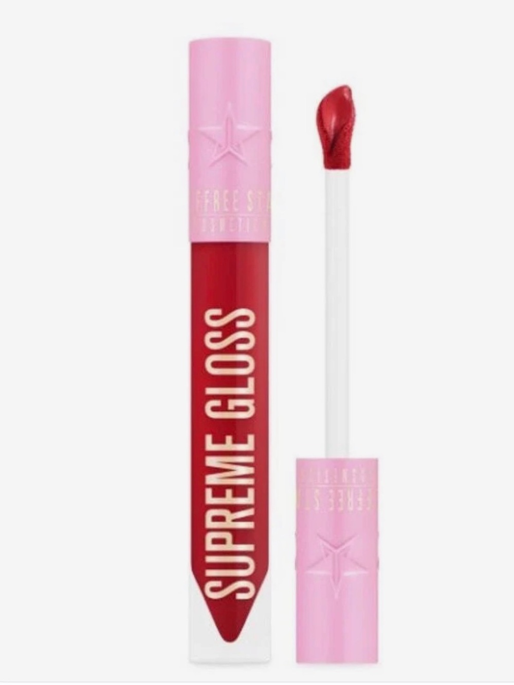 S Jeffree Star Supreme Gloss Blood Sugar Full Pigment Lip Gloss Red NIB